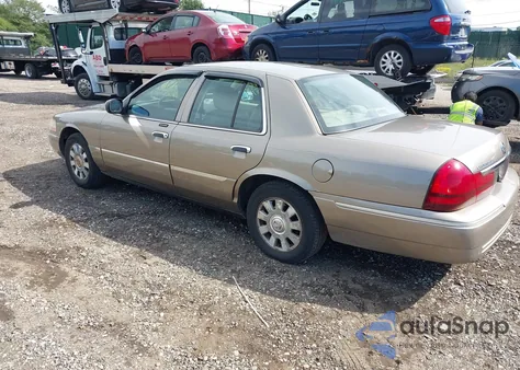 2005 Mercury Grand Marquis Ls/Lse from USA, damaged, VIN 2MEFM75W25X657278